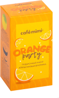 Набор косметики для тела Cafe mimi Апельсиновая вечеринка Бомбочка+Крем для тела - 