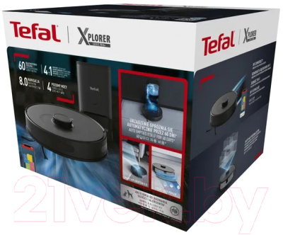 Купить Робот-пылесос Tefal RG8595WH  