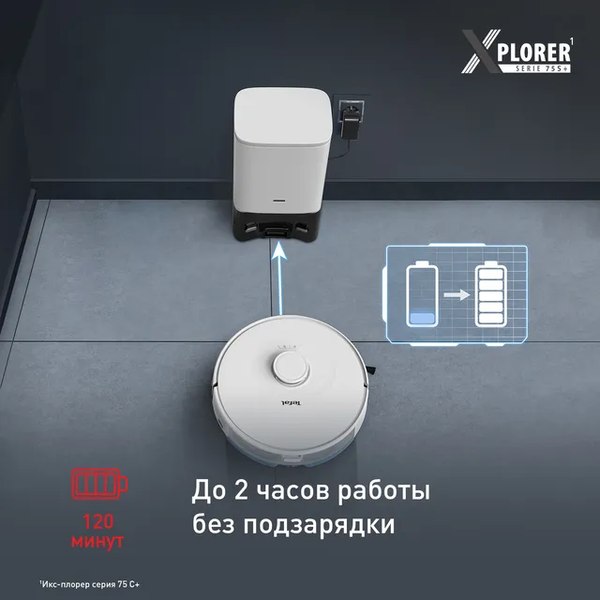 Купить Робот-пылесос Tefal RG8597WH  
