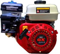 Двигатель бензиновый STF GX260S (8,5 л.с, под шлиц, 25 мм) - 