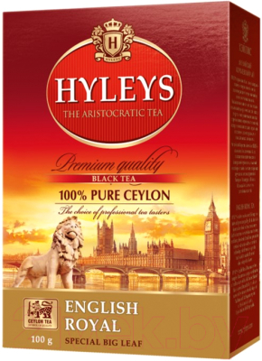 Hyleys Английский королевский (100г) Чай листовой купить в Минске ...