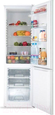 Холодильник с морозильником Artel HD345RN (белый)
