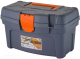 Ящик для инструментов Blocker Master Economy 12 / BR6001СРСВЦОР (серо-свинцовый/оранжевый) - 