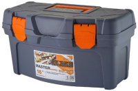 Ящик для инструментов Blocker Master Economy 16 / BR6002СРСВЦОР (серо-свинцовый/оранжевый) - 