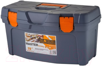 Ящик для инструментов Blocker Master Economy 19 / BR6003СРСВЦОР (серо-свинцовый/оранжевый)