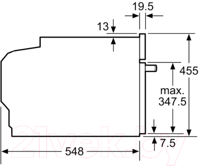 Электрический духовой шкаф Bosch CMG633BB1