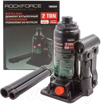Бутылочный домкрат RockForce RF-T90204(DS)