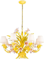 

Люстра Newrgy, Lighting Veneto Luce 0888/8 Hand Green