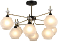 

Люстра Rilon Lighting, Престиж 4889/8 AB+BK