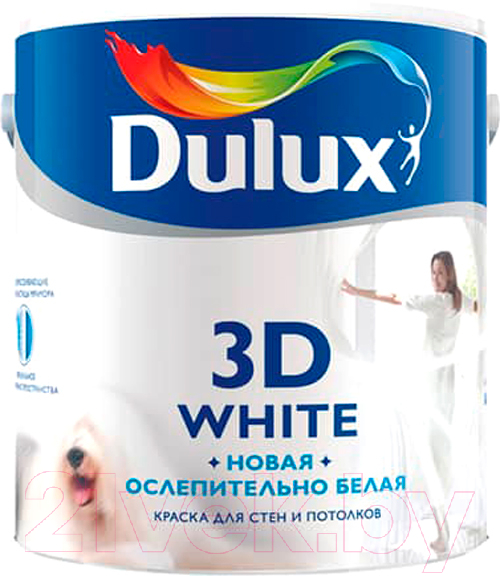 Краска Dulux 3D White