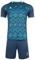 Футбольная форма Kelme Short-Sleeved Football Suit / 8151ZB1006-4021 (S) - 