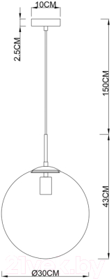 Потолочный светильник Arte Lamp Volare A1562SP-1PB