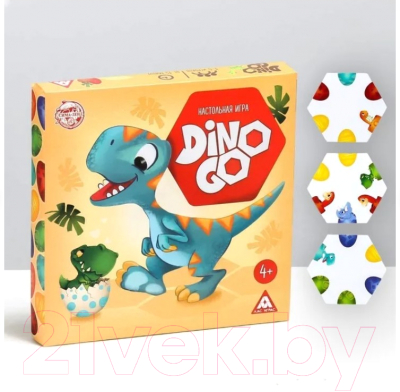 Настольная игра Лас Играс Dino Go / 4677018
