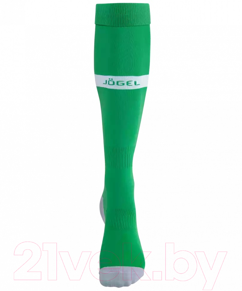 Гетры футбольные Jogel Camp Advanced Socks / JC1GA0324.73 (зеленый/белый, р-р 43-45) — фото 2