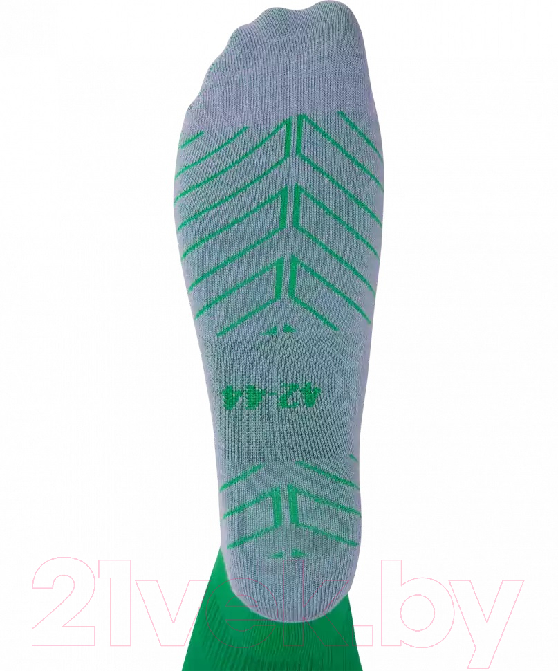 Гетры футбольные Jogel Camp Advanced Socks / JC1GA0324.73 (зеленый/белый, р-р 43-45) — фото 3
