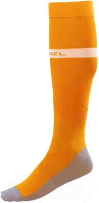 Гетры футбольные Jogel Camp Advanced Socks / JC1GA0327.D2 (оранжевый/белый, р-р 43-45)