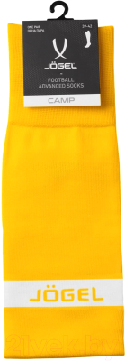 Гетры футбольные Jogel Camp Advanced Socks / JC1GA0328.61 (р-р 32-34, желтый/белый)