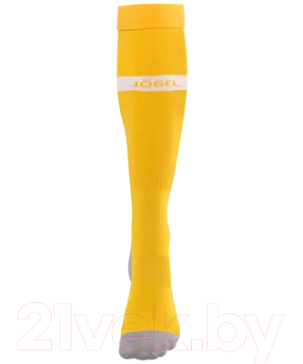 Гетры футбольные Jogel Camp Advanced Socks / JC1GA0328.61 (желтый/белый, р-р 39-42)