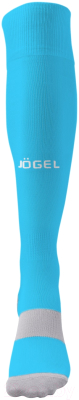 Гетры футбольные Jogel Camp Basic Socks / JC1GA0123.S2 (бирюзовый/серый, р-р 43-45)