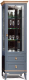 Шкаф с витриной Гомельдрев Тельма ГМ 6506 Дуб (капри/натуральный дуб) - 