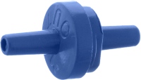 Обратный клапан для компрессора Barbus Синий Ф-4мм / Accessory 104 - 