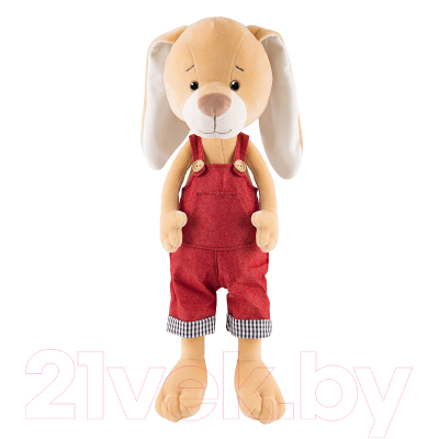 Мягкая игрушка Maxitoys Luxury Кролик Зак в комбинезоне / MT-MRT02227-2-25