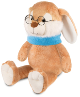 

Мягкая игрушка Maxitoys Luxury, Кролик Эдик в шарфе и в очках / MT-MRT02226-5-20