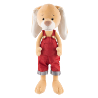 

Мягкая игрушка Maxitoys Luxury, Кролик Зак в комбинезоне / MT-MRT02227-2-20