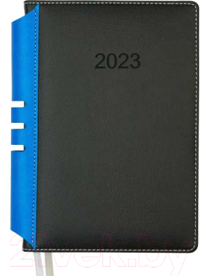 deVente Ultra 2023 / 2232312 (черный/синий) Ежедневник купить в Минске ...