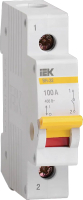 Выключатель нагрузки IEK ВН-32 1Р 100А / MNV10-1-100 - 