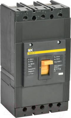 Выключатель автоматический IEK ВА 88-37 3п 250А 35кА / SVA40-3-0250