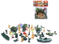

Набор фигурок игровых Наша игрушка, Военный / 0352-25