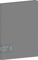 Папка для бумаг Berlingo Soft Touch / DB4_10985 (серый) - 