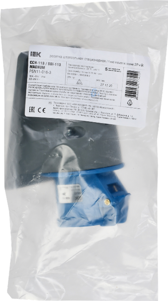 Розетка IEK Magnum PSN11-016-3