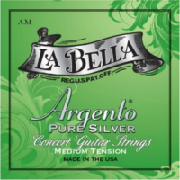 Струны для классической гитары La Bella AM Argento Pure Silver - 