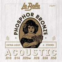 Струны для акустической гитары La Bella 7GPT - 