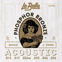Струны для акустической гитары La Bella 7GPM - 