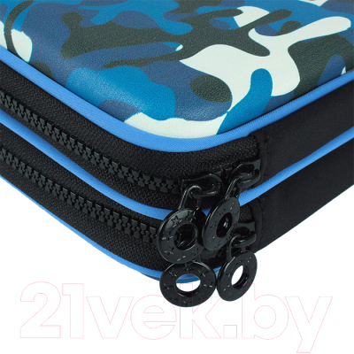 Пенал Darvish Camouflage / DV-LCH802-42 (синий)