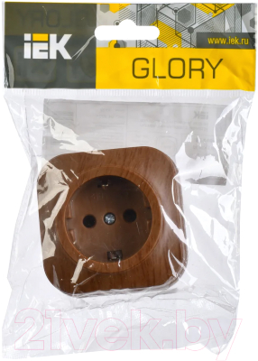 Изображение товара Розетка IEK Glory ERH11-K24-16 (дуб)