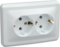 Розетка IEK Вега ERV21-K01-16-DM (белый) - 