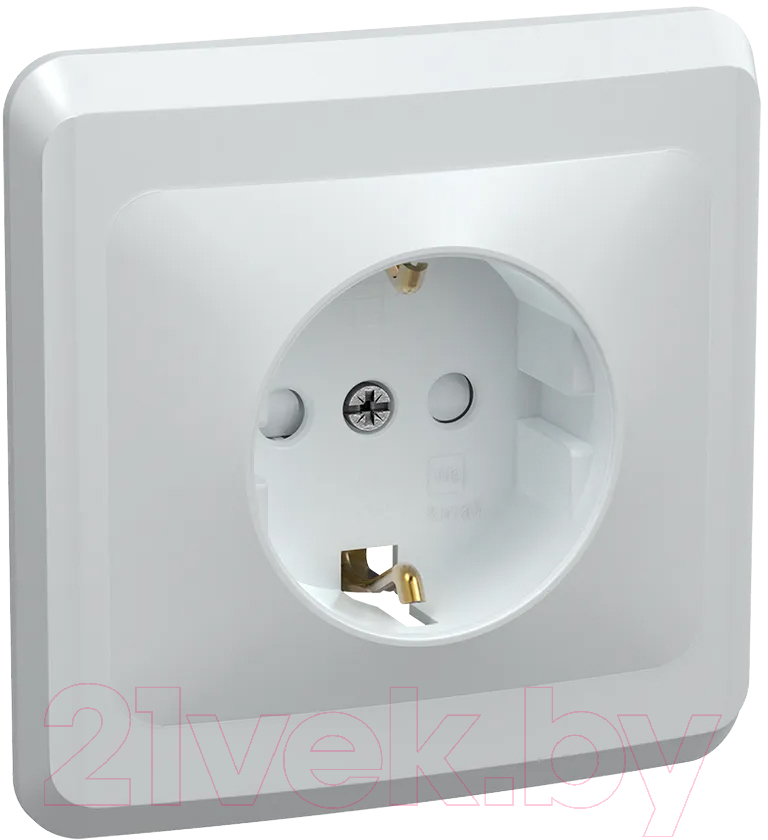 Розетка IEK Вега ERV14-K01-16-DM (белый)