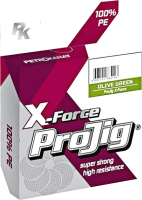 Леска плетеная Петроканат ProJig X-Force 0.10мм 6.0кг (100м, хаки) - 