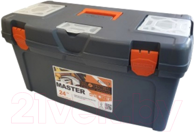 Ящик для инструментов Blocker Master 24 / BR6006ЧРОР (черный/оранжевый)