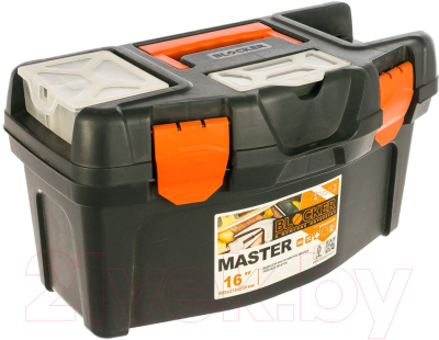 Ящик для инструментов Blocker Master 16 / BR6004ЧРОР (черный/оранжевый)