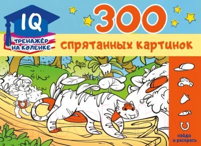 Развивающая книга АСТ 300 спрятанных картинок (Мичкина М.А.)