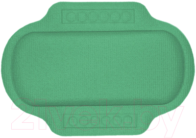 Подголовник для ванны Вилина Спа 6907 (25x37, с присосками, зеленый)