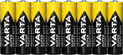 Комплект батареек Varta Superlife Mingo 8AA R6P / 02006101308 (8шт) - 