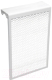 Экран для радиатора Hozon ЭСР 4 (4 секции, белый) - 