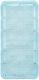 Коврик на присосках Вилина Массажный Лотос 6910 (43x90, голубой) - 