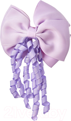 Заколка для волос Bradex Бант Со Спиральками / AS 1424 (фиолетовый)